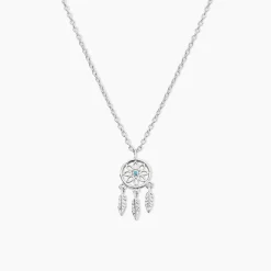 Histoire d'Or Collier Islene Argent Blanc Oxyde De Zirconium Clearance