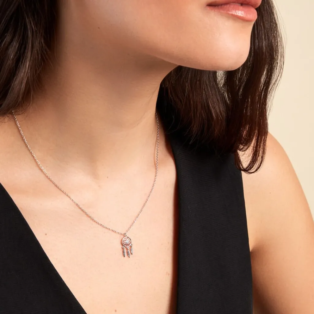 Histoire d'Or Collier Islene Argent Blanc Oxyde De Zirconium Clearance