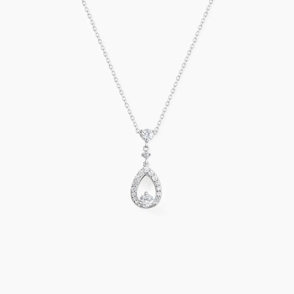 Histoire d'Or Collier Istanbul Argent Blanc Oxyde De Zirconium Sale