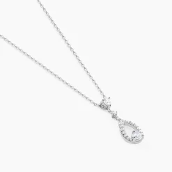 Histoire d'Or Collier Istanbul Argent Blanc Oxyde De Zirconium Sale