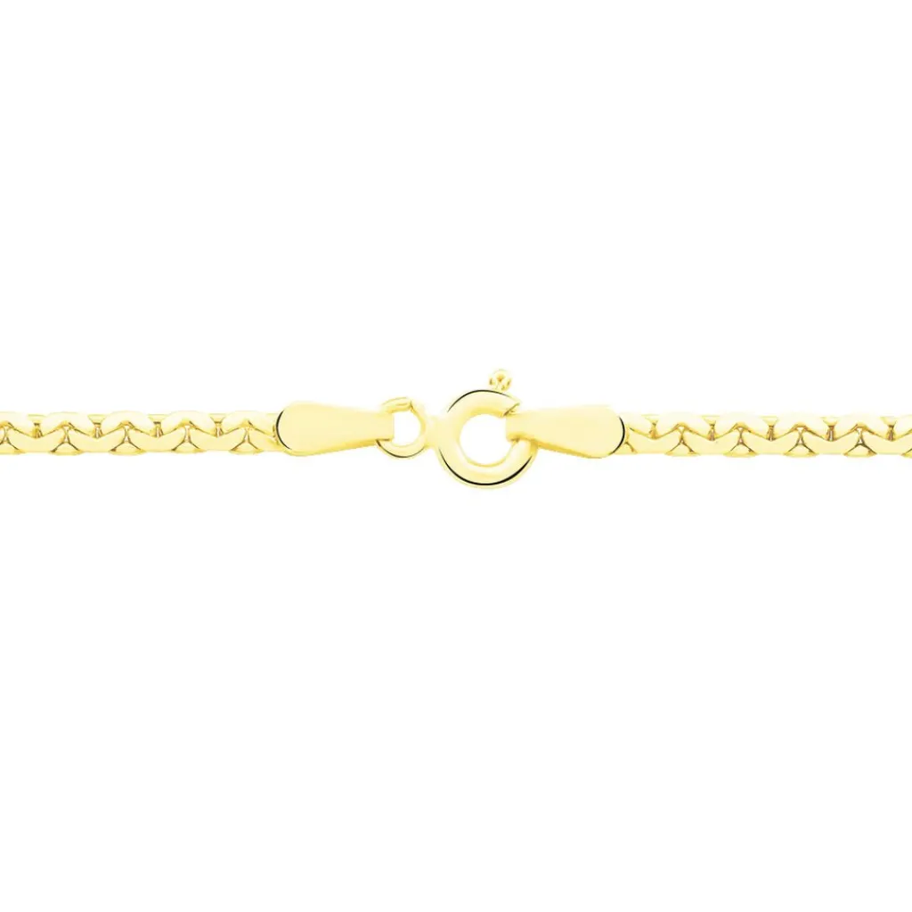 Histoire d'Or Collier Ivy Maille Haricot Or Jaune Hot