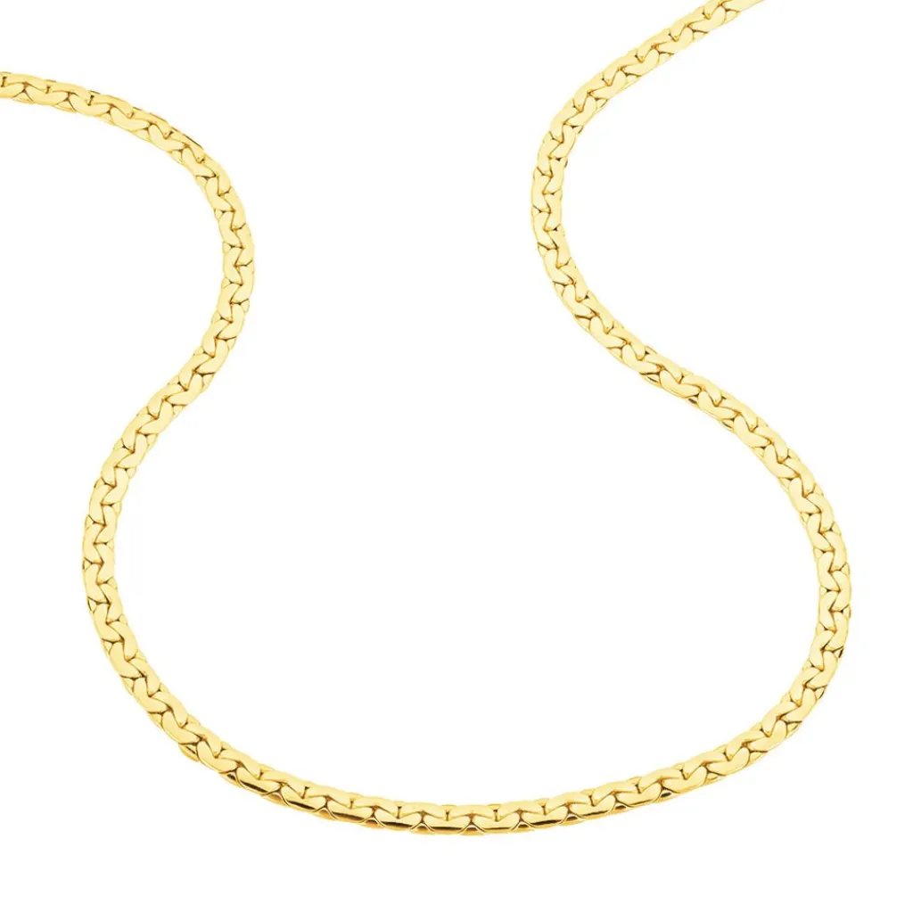 Histoire d'Or Collier Ivy Maille Haricot or jaune Clearance
