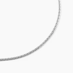 Histoire d'Or Collier Ivy Maille Haricot or blanc Hot