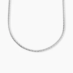Histoire d'Or Collier Ivy Maille Haricot or blanc Best