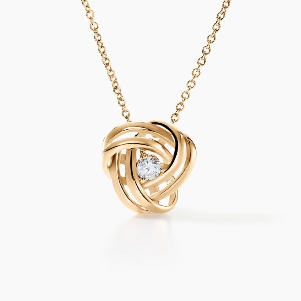 Histoire d'Or Collier Iwaki Plaqué Or Jaune Oxyde De Zirconium Sale