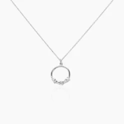 Histoire d'Or Collier Izamal Argent Blanc Oxyde De Zirconium