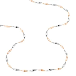 Histoire d'Or Collier Izar Torsadee Or Bicolore