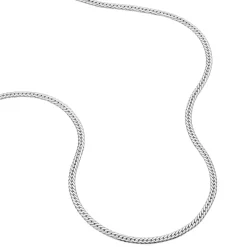 Histoire d'Or Collier Izel Maille Anglaise or blanc New
