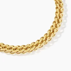 Histoire d'Or Collier Jackie Acier Jaune Sale