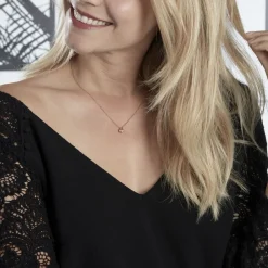 Histoire d'Or Collier Jannea Argent Rose Oxyde De Zirconium Discount