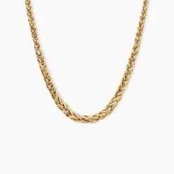 Histoire d'Or Collier Jany Danilo Maille Palmier or jaune Discount