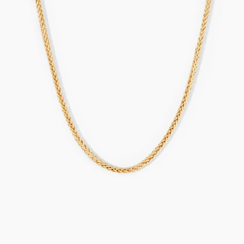 Histoire d'Or Collier Jany Maille Palmier Or Jaune