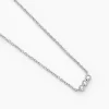 Histoire d'Or Collier Janys Argent Blanc Oxyde De Zirconium New