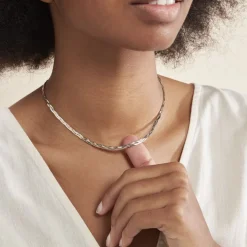 Histoire d'Or Collier Jasmin Tresse Or Tricolore Hot