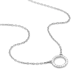 Histoire d'Or Collier Jaya Argent Blanc Oxyde De Zirconium Outlet