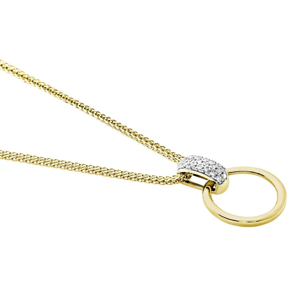 Histoire d'Or Collier Jazmine Jaune Diamant Blanc Discount