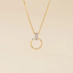Histoire d'Or Collier Jazmine Jaune Diamant Blanc Discount