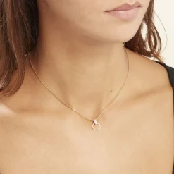 Histoire d'Or Collier Jazmine Jaune Diamant Blanc Discount