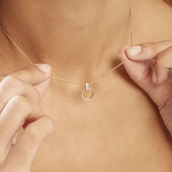 Histoire d'Or Collier Jazmine Jaune Diamant Blanc Discount