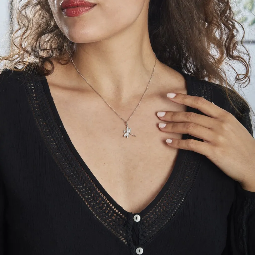 Histoire d'Or Collier Jengen Argent Oxydes De Zirconium Clearance