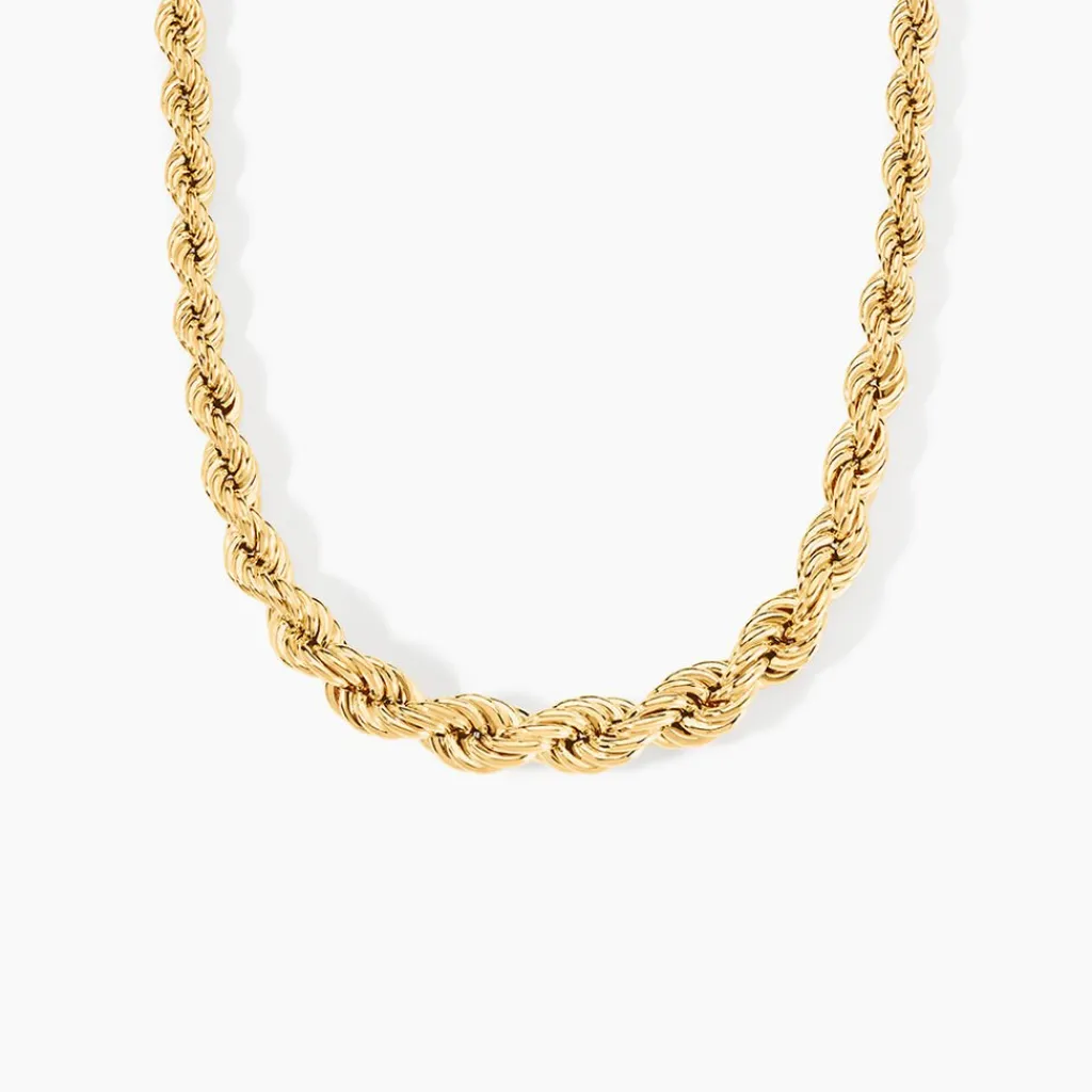 Histoire d'Or Collier Jerry Danilo Maille Corde Or Jaune