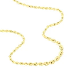 Histoire d'Or Collier Jerry Danilo Maille Corde Or Jaune