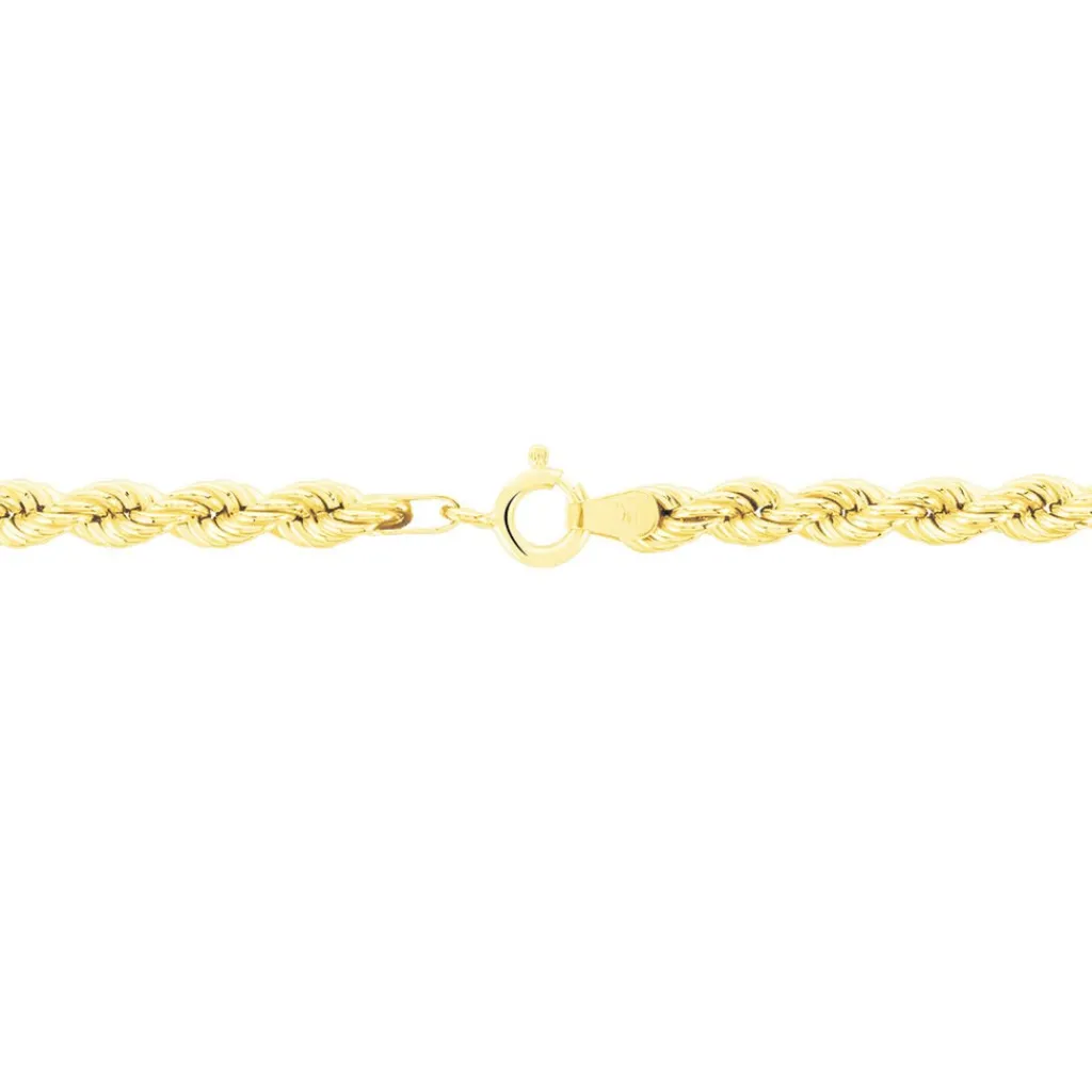 Histoire d'Or Collier Jerry Danilo Maille Corde Or Jaune