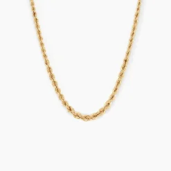 Histoire d'Or Collier Jerry Danilo Maille Corde Or Jaune