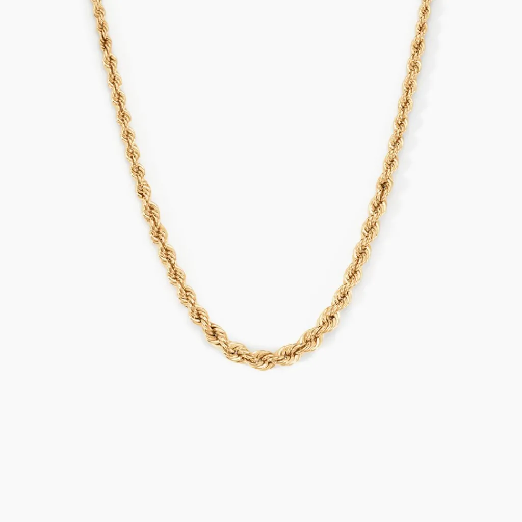 Histoire d'Or Collier Jerry Danilo Maille Corde Or Jaune