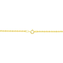 Histoire d'Or Collier Jerry Danilo Maille Corde Or Jaune