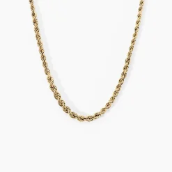 Histoire d'Or Collier Jerry Maille Corde Or Jaune
