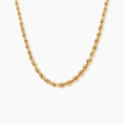 Histoire d'Or Collier Jerry Maille Corde Or Jaune Hot