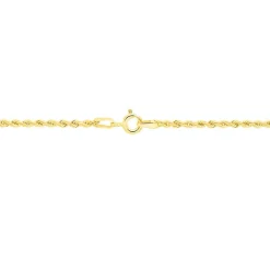 Histoire d'Or Collier Jerry Maille Corde Or Jaune Hot