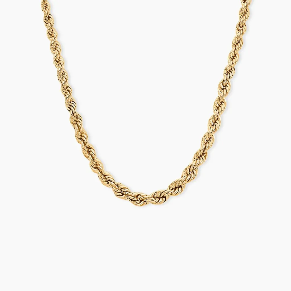 Histoire d'Or Collier Jerry Maille Corde Or Jaune Discount