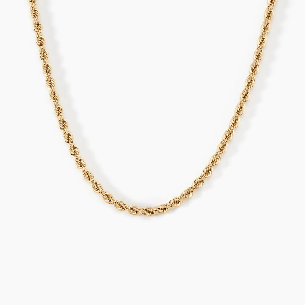 Histoire d'Or Collier Jerry Or Jaune Maille Corde Online