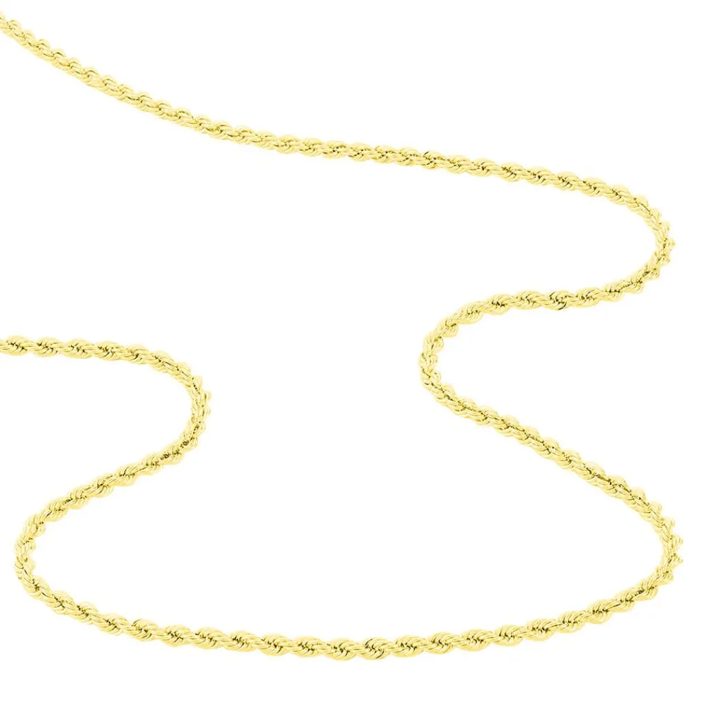 Histoire d'Or Collier Jerry Or Jaune Maille Corde Online