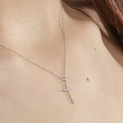 Histoire d'Or Collier Jezabel Or Blanc Diamant Discount