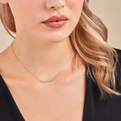 Histoire d'Or Collier Jodene Or Jaune Diamant Synthétique Online