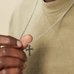 Histoire d'Or Collier Jodoc Acier Blanc Online