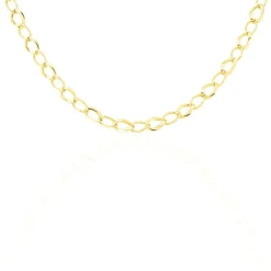 Histoire d'Or Collier Joice Maille Alternée Et Godronne Or Jaune