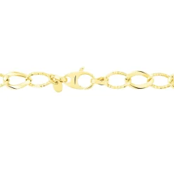 Histoire d'Or Collier Joice Maille Alternée Et Godronne or jaune New
