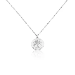 Histoire d'Or Collier Jollene Argent Blanc New