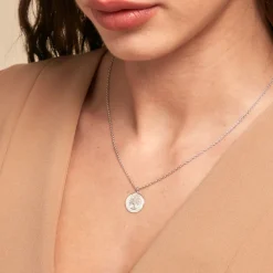 Histoire d'Or Collier Jollene Argent Blanc New