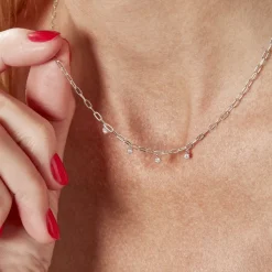 Histoire d'Or Collier Jonc Sebastia Argent Oxyde De Zirconium Best