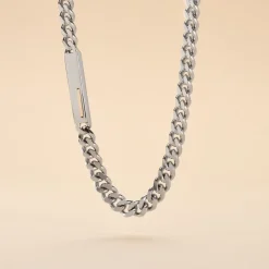 JOURDAN Collier Olympe Acier Blanc Sale