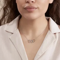 Histoire d'Or Collier Joy Argent Blanc Online