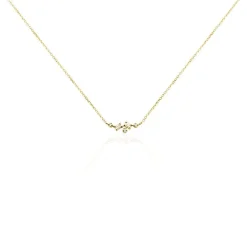 Histoire d'Or Collier Joy or jaune diamant Outlet
