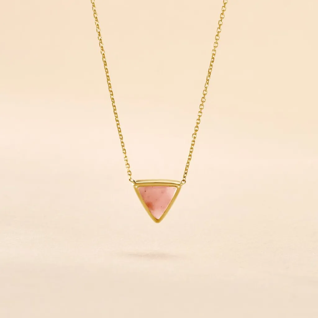 Histoire d'Or Collier Juliete Or Jaune Calcedoine Clearance