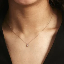 Histoire d'Or Collier Kadidjatou Or Rose Oxyde De Zirconium Hot