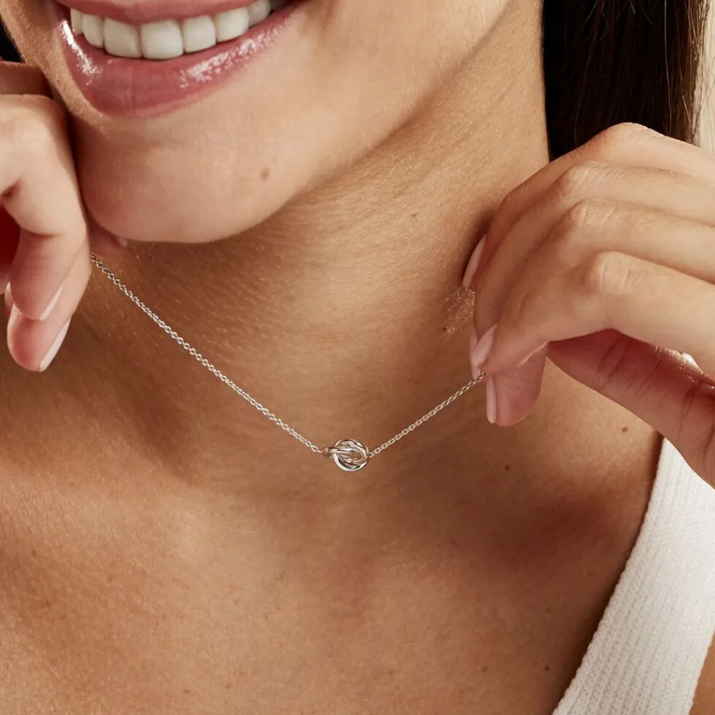 Histoire d'Or Collier Kaelya Argent Blanc New